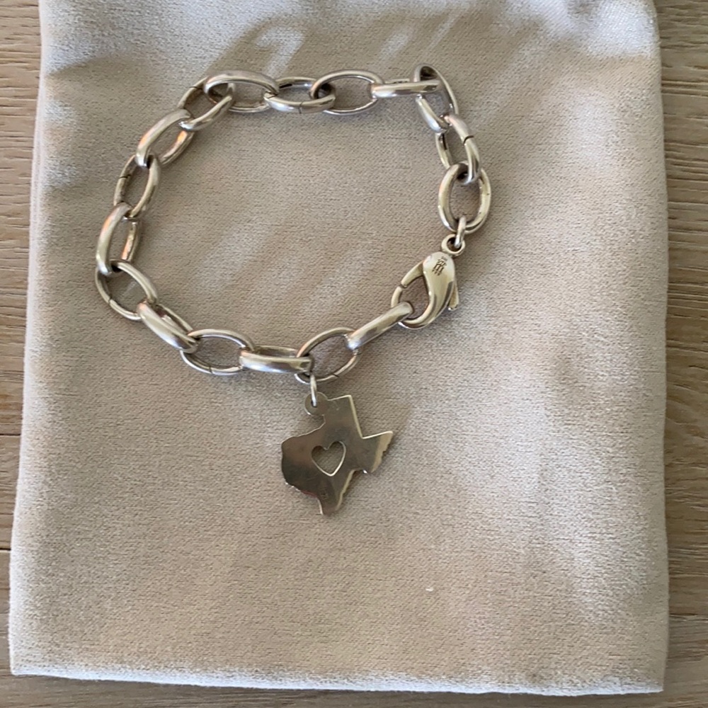 James Avery Texas Charm Bracelet